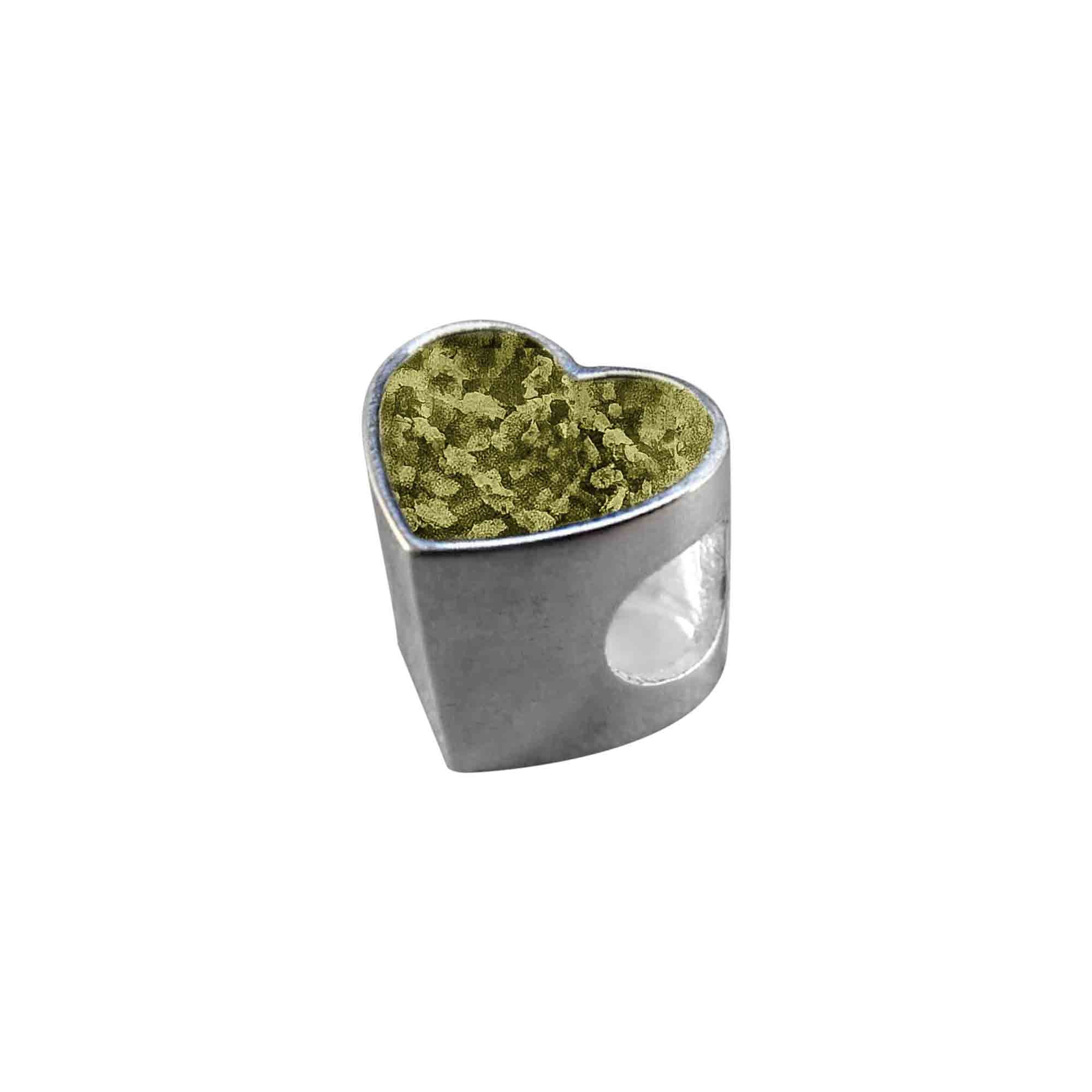 Solid Silver Heart Charm