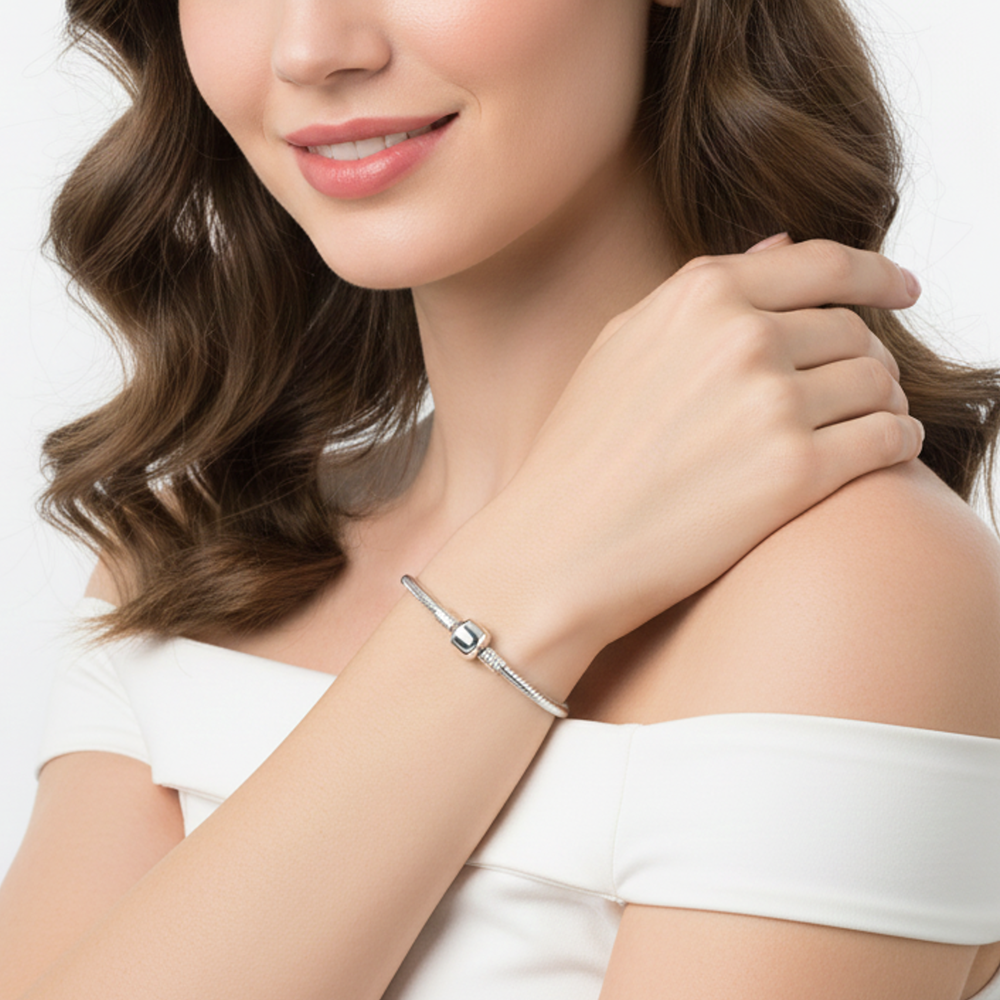 Memorial Pet Ashes Keepsake Bracelet | Classic Charm Bracelet