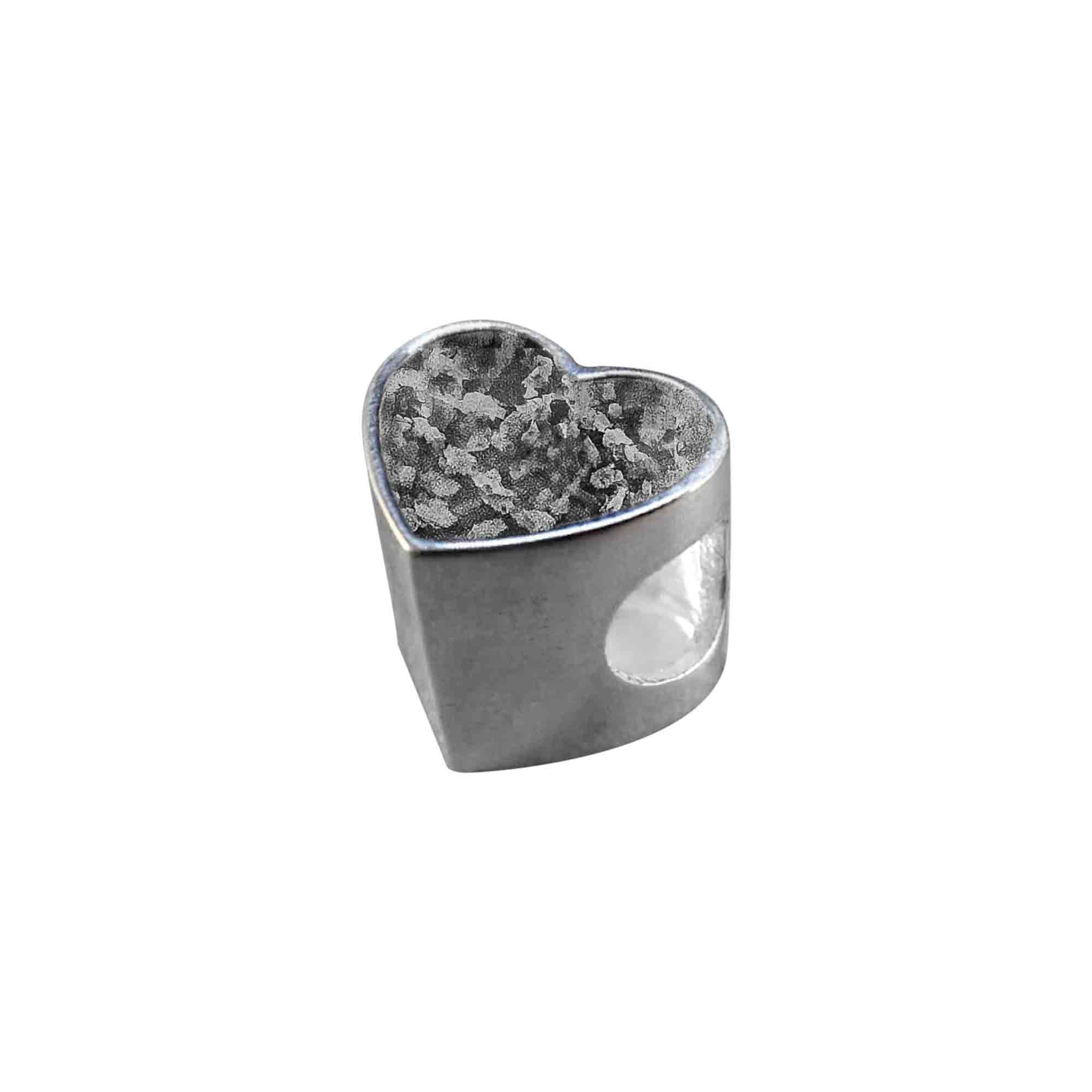 Solid Silver Heart Charm
