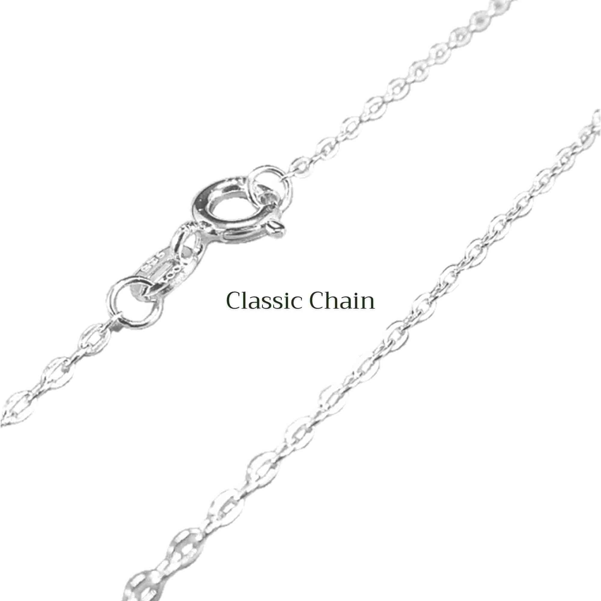 Pear Shaped Pendant Infused with Pet Ashes or Fur | Solid Silver