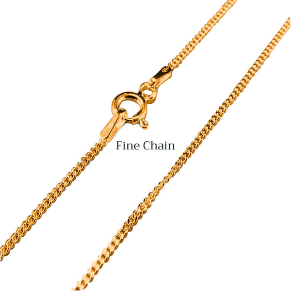 Heart Pendant Infused with Pet Ashes or Fur | Solid Gold