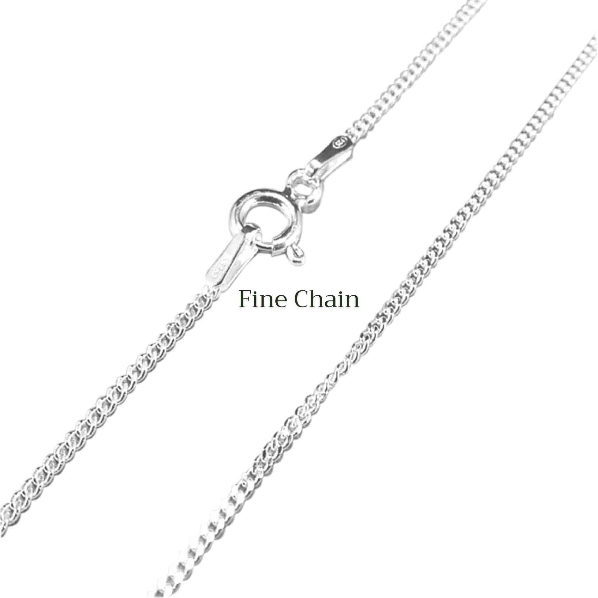 Pear Shaped Pendant Infused with Pet Ashes or Fur | Solid Silver